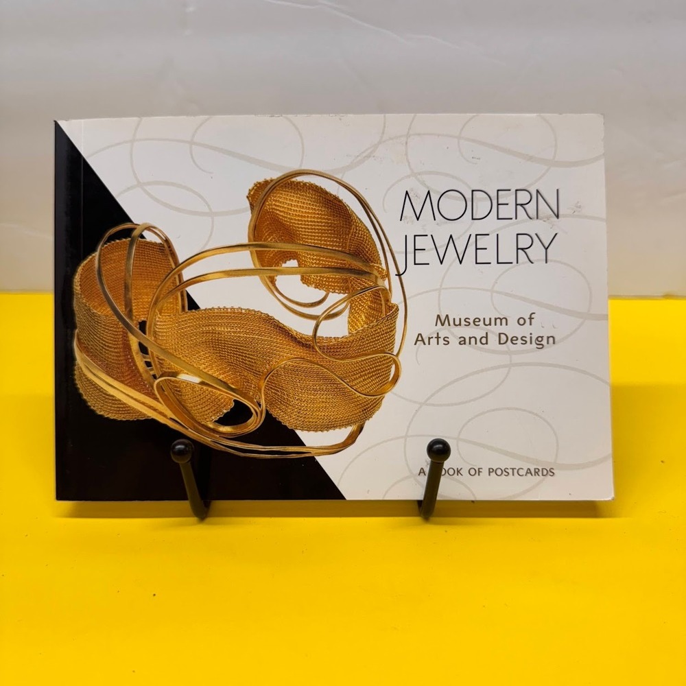 Modern Jewelry Museum of Arts and Design Postcard Book Contemporary Art Design